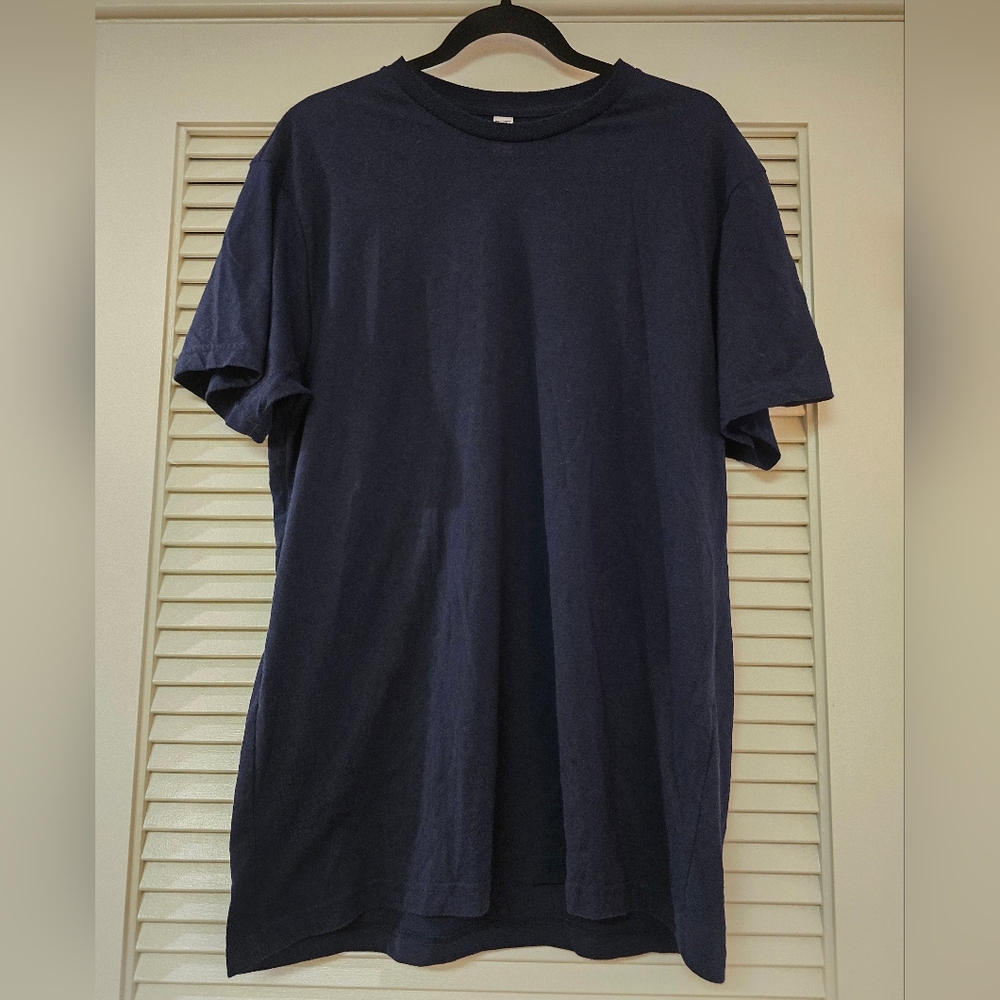 New Star - Men's Navy Blue Casual Short-Sleeve Shirt